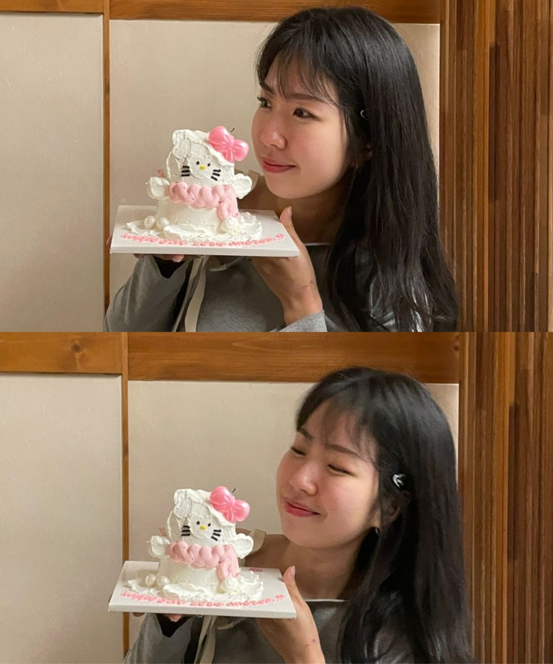 MUSINSA公式 | GLOWNY LOUISA LONG SLEEVE (GRAY)