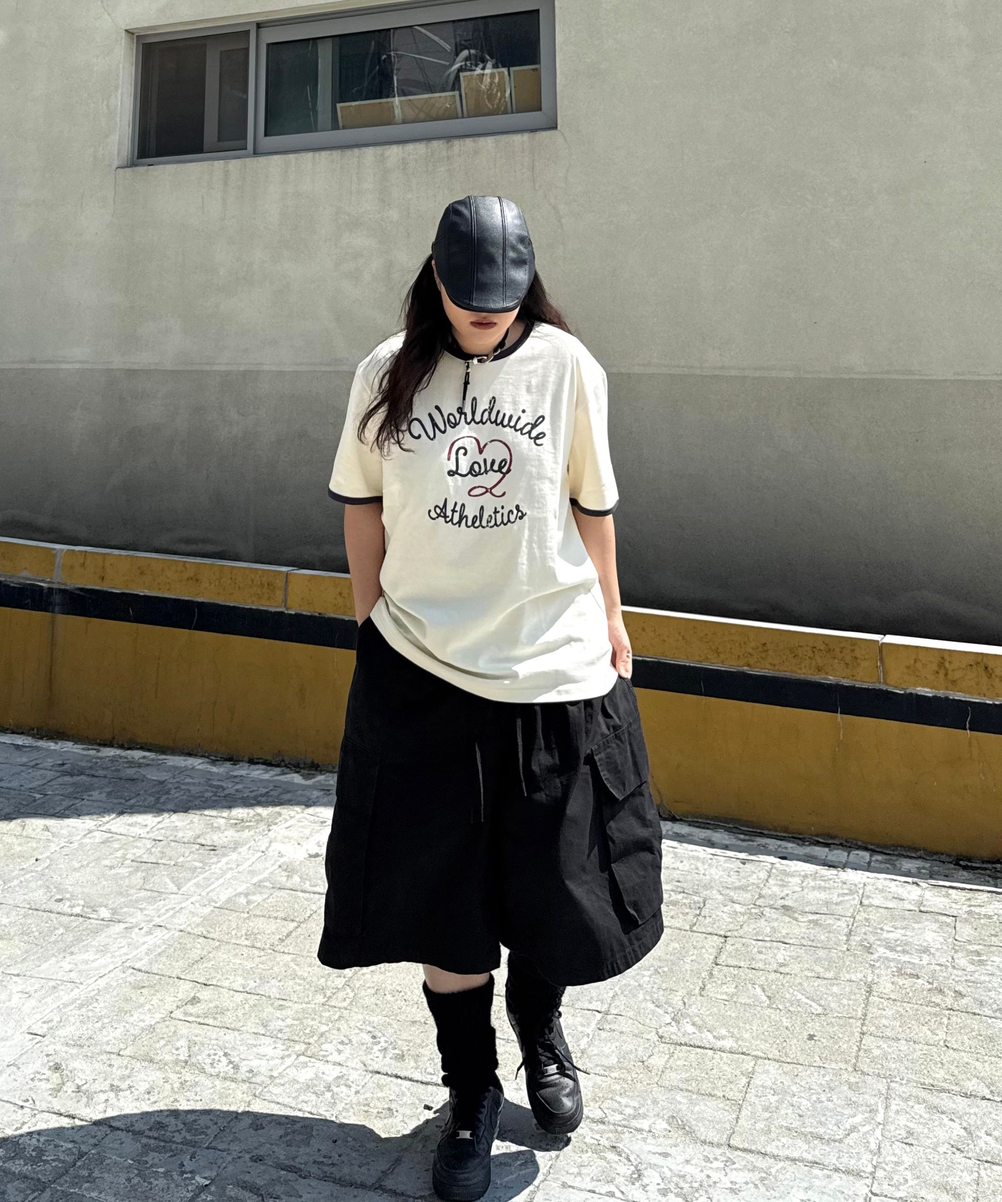 【MIMTHEWARDROBE】 Vintage Heart Ringer T-Shirt / 追跡付 MUSINSA公式 | MIMTHEWARDROBE Vintage Heart Ringer T