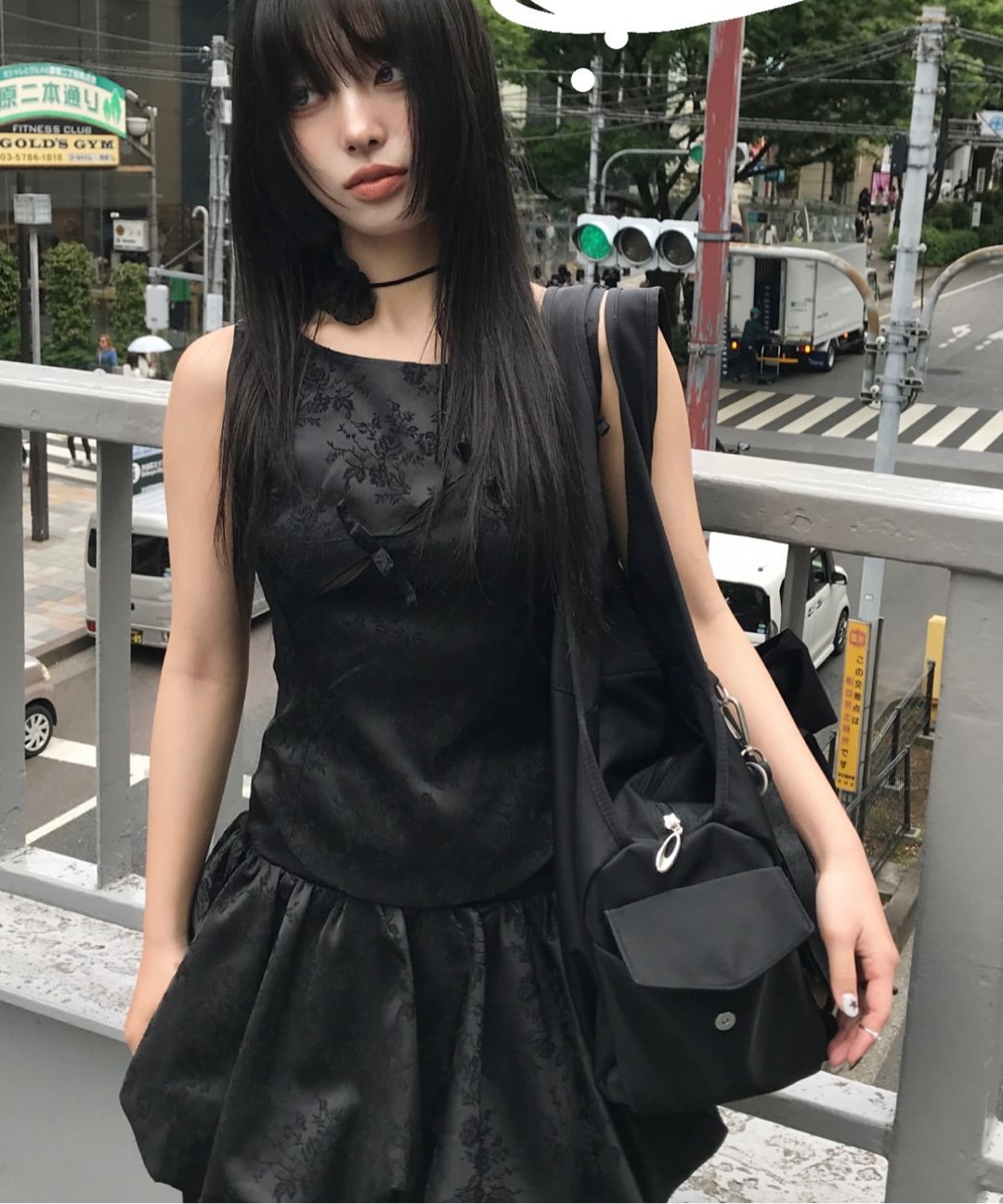 카시코(KASHIKO) Ribbon Paneled Sleeveless Black - 사이즈 & 후기