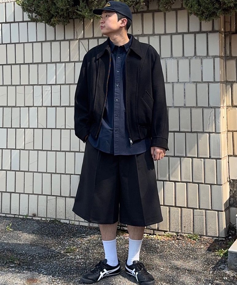 パンツ Fallett Easy Bermuda Pants Black FA2301SO04BK EASY PANTS | 坩堝-RUTSUBO- ONLINE SHOP