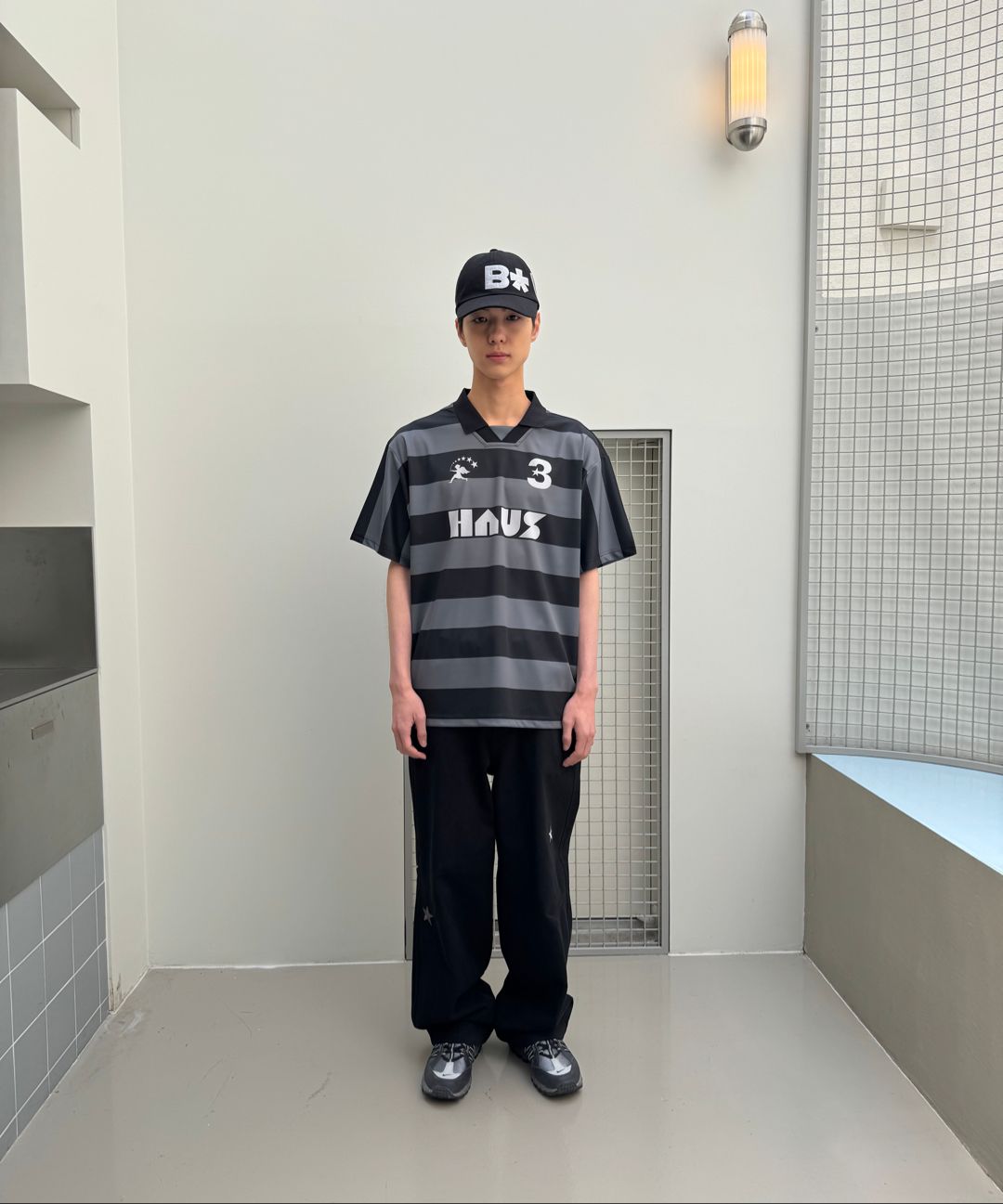 BAUF☆B SIDE LOGO BALL CAP MUSINSA | BAUF B-SIDE LOGO BALL CAP [BLACK]