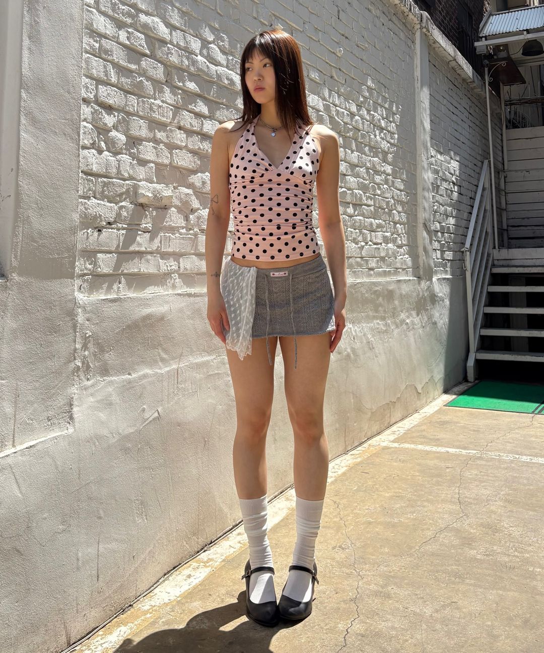 【SCULPTOR】Eyelet Knit Skort Ivory MUSINSA | SCULPTOR Eyelet Knit Skort Ivory