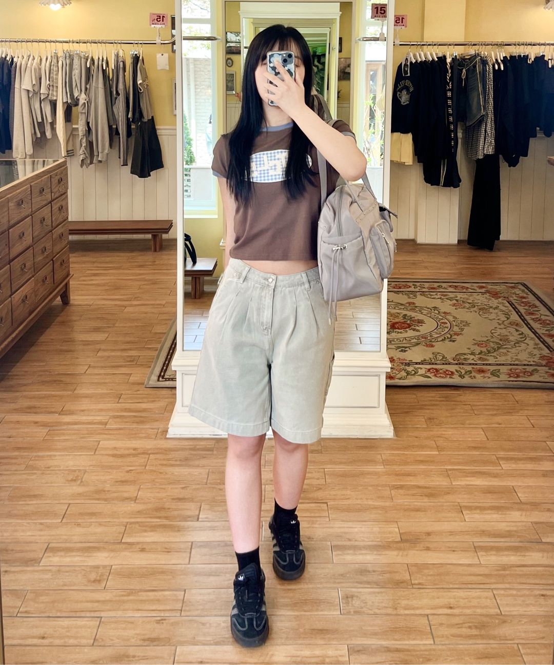 【BITTERCELLS】Heart Pigment Bermuda Pants MUSINSA | BITTERCELLS Heart Pigment Bermuda Pants - Sky Blue
