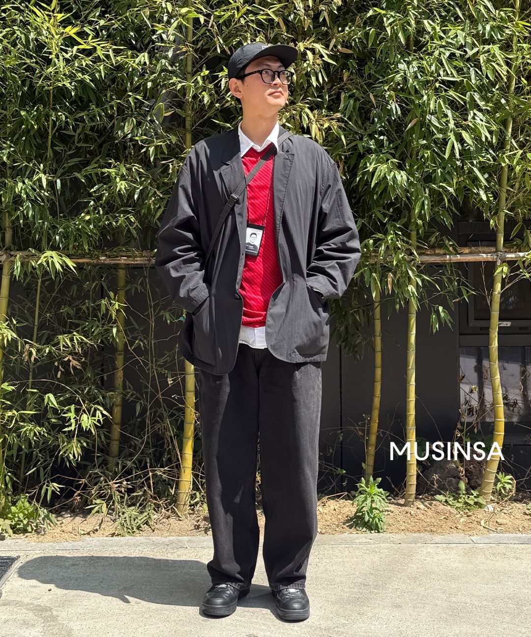 MUSINSA | MUSINSA STANDARD Relaxed Washed Poplin Shirt