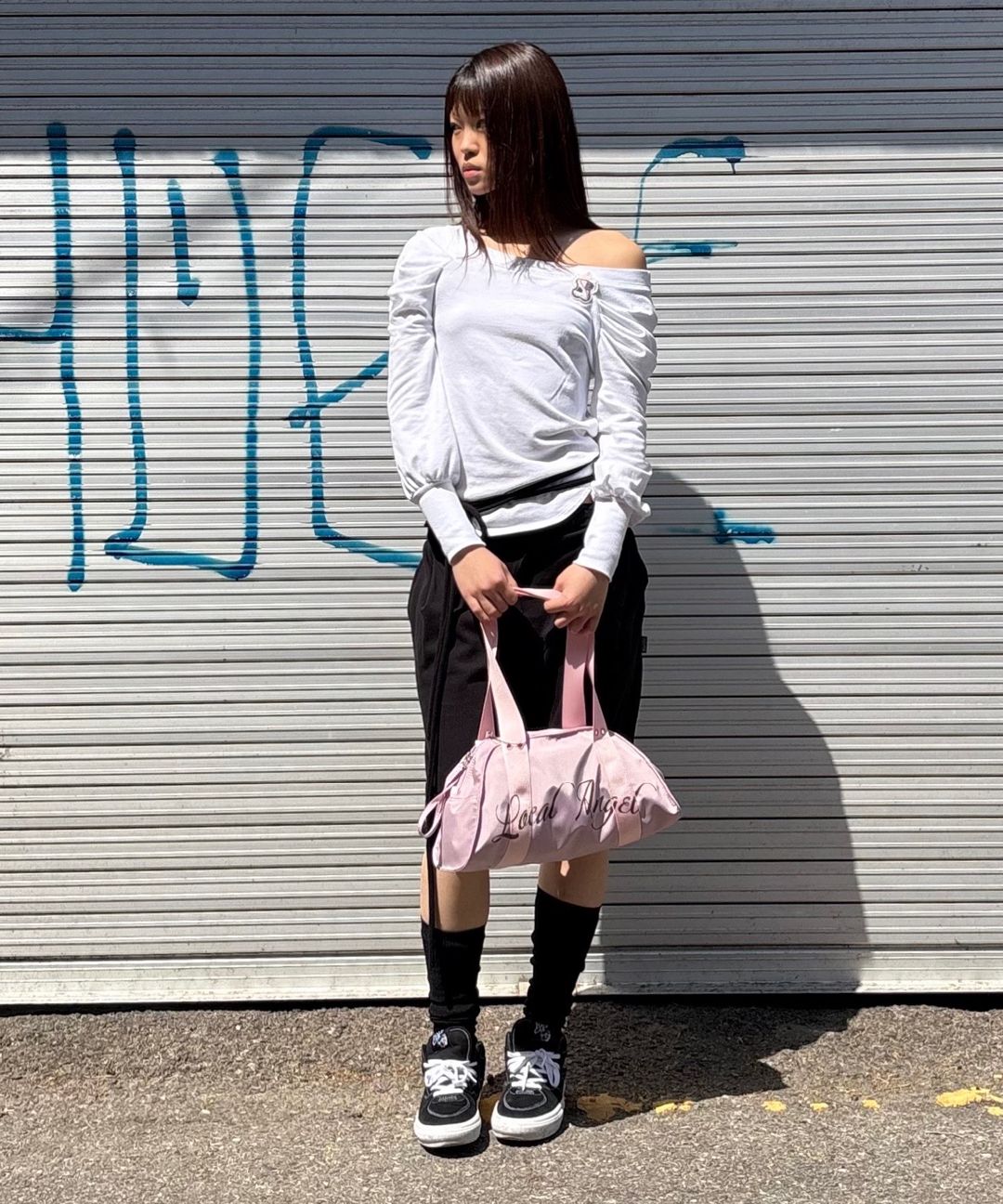 MUSINSA | SCULPTOR Pumpkin Half Sweatpants Melange Gray