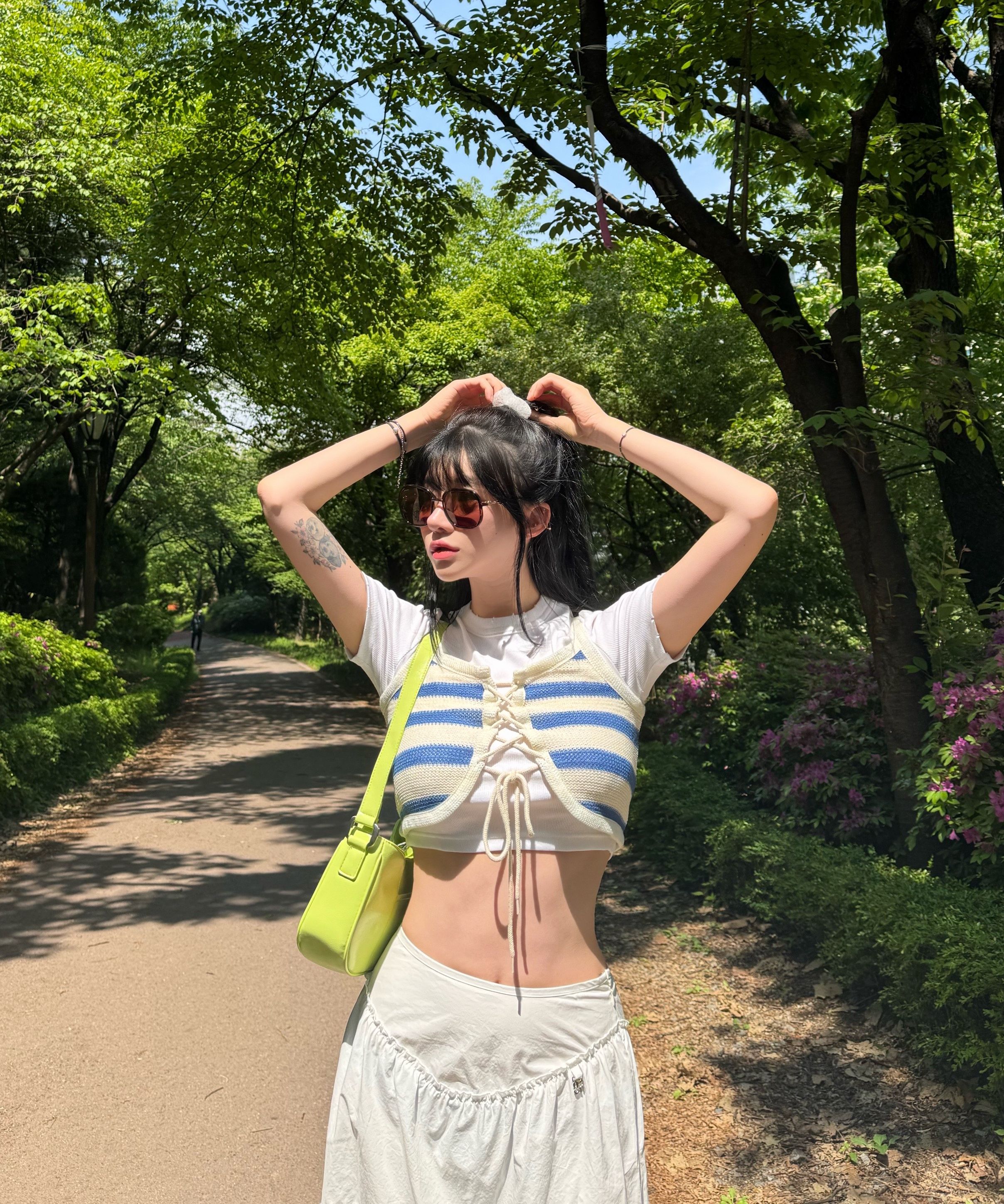 スカート GLOWNY RODEO TIERED RUFFLE SKIRT 4BFK478 Jennie's Look] GLOWNY RODEO TIERED RUFFLE SKIRT