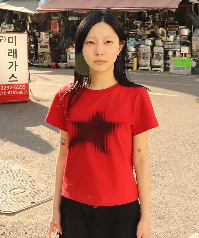 Tシャツ・カットソー THEVINYLHOUSE BLUR STAR TEE TF5D0146 MUSINSA公式 | THEVINYLHOUSE BLUR STAR TEE WHITE