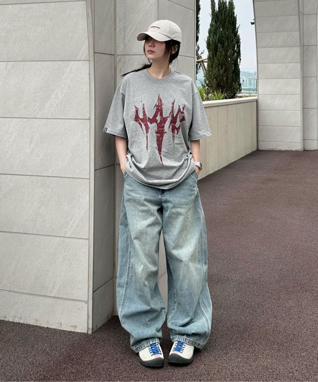MUSINSA公式 | NOT4NERD N4ND Trident Logo T-Shirts - Black