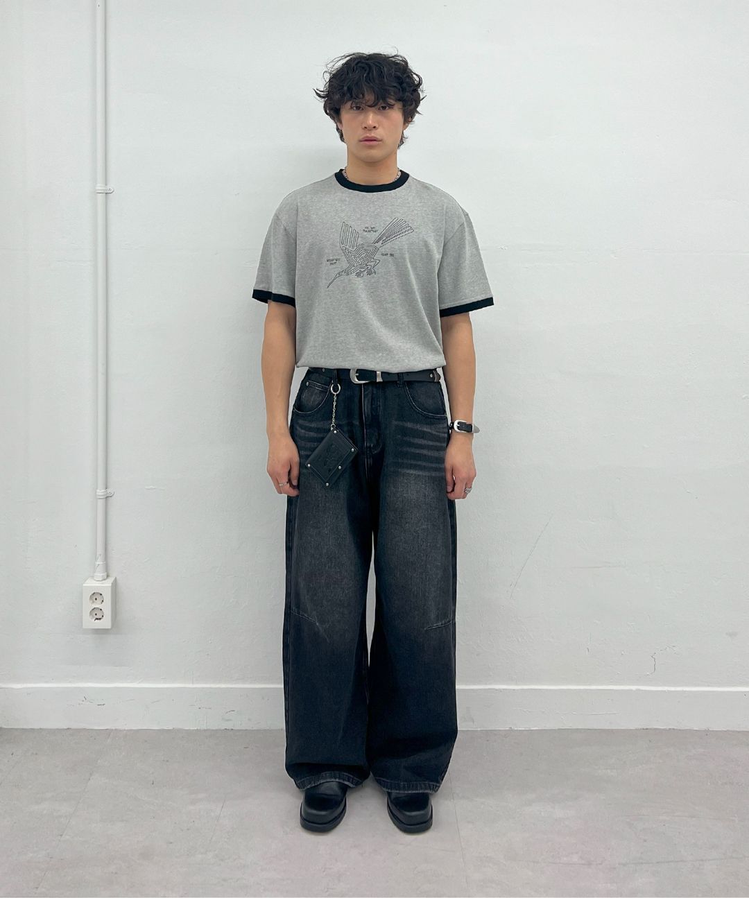 MUSINSA公式 | MILLO ARCHIVE Loose Straight Denim Pants [Fade