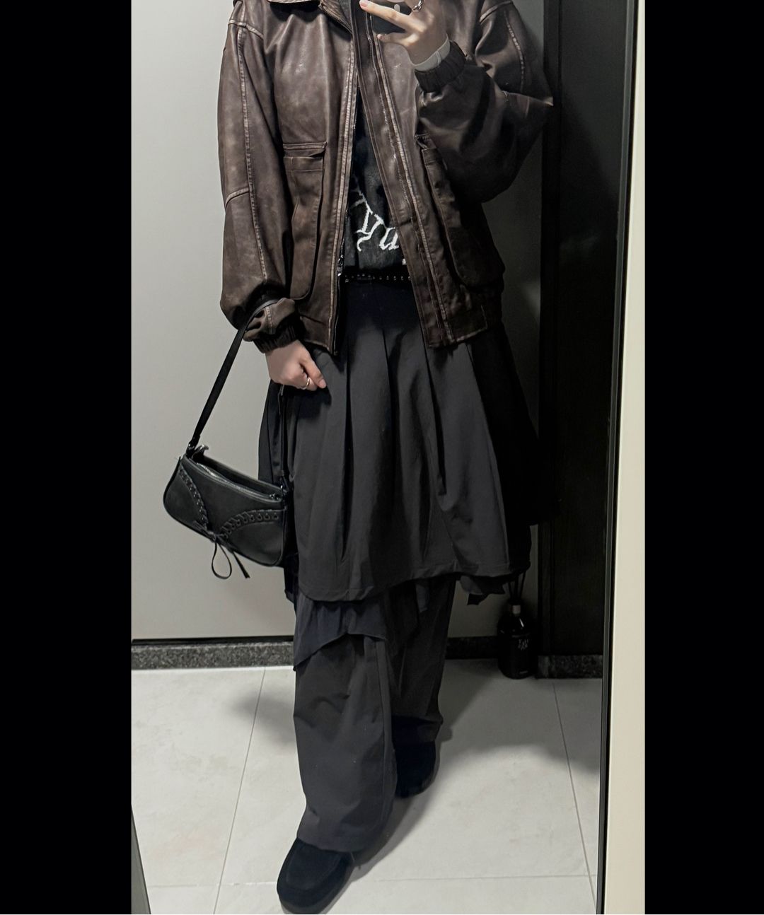◆BITTER CELLS◆Star Leather Jacket (Washed) (Crop Fit) MUSINSA | BITTERCELLS Star Leather Jacket (Washed) (Crop Fit