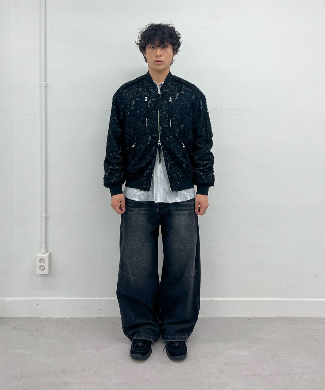 MILLO ARCHIVE ♥ Draft Index Denim Pants/ 追跡付 ☆TWS ドフン☆【Millo Archive】☆Reflect Curved Pant.s