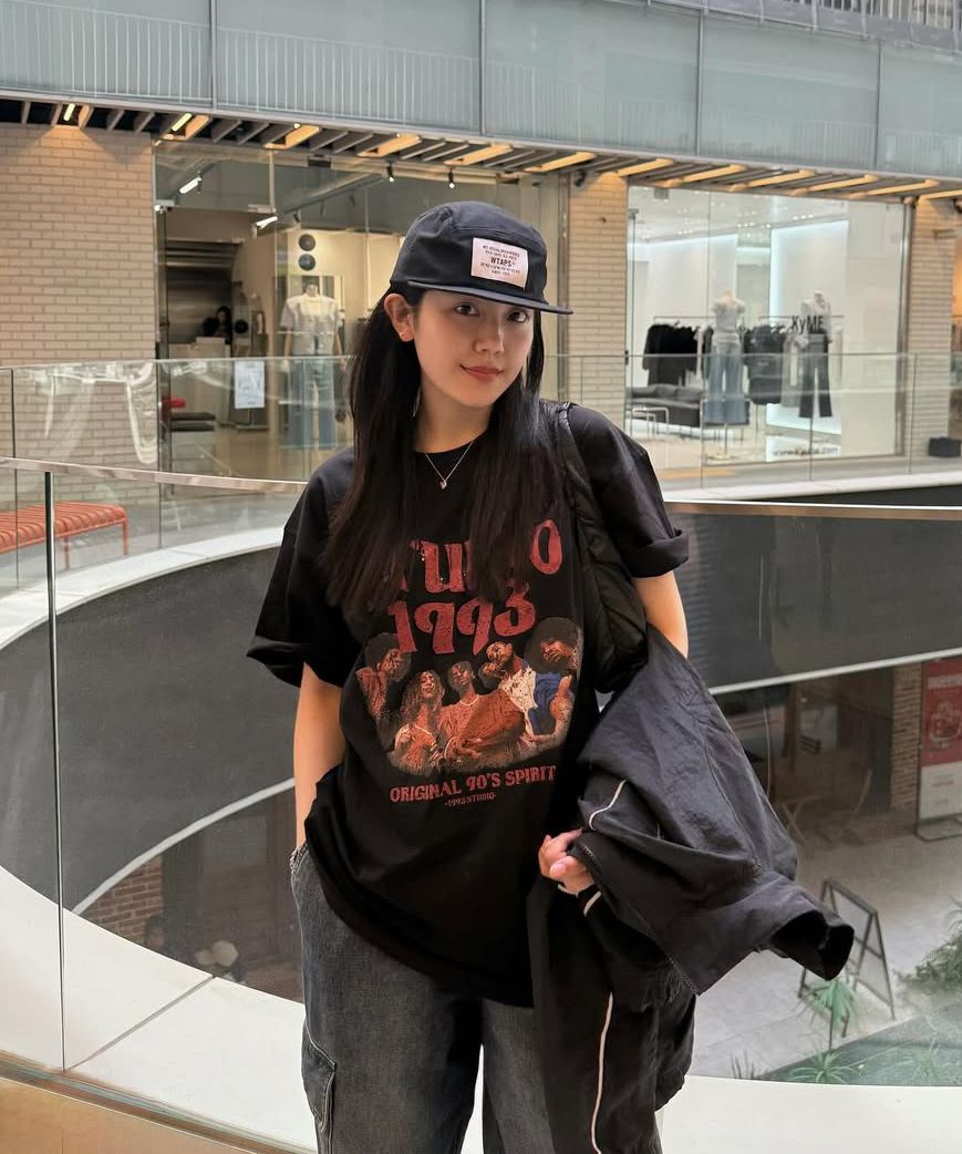【1993studio】 Wave Studio Graphic T-Shirt / 追跡付 MUSINSA | 1993STUDIO Wave Studio Graphic T-Shirt_White