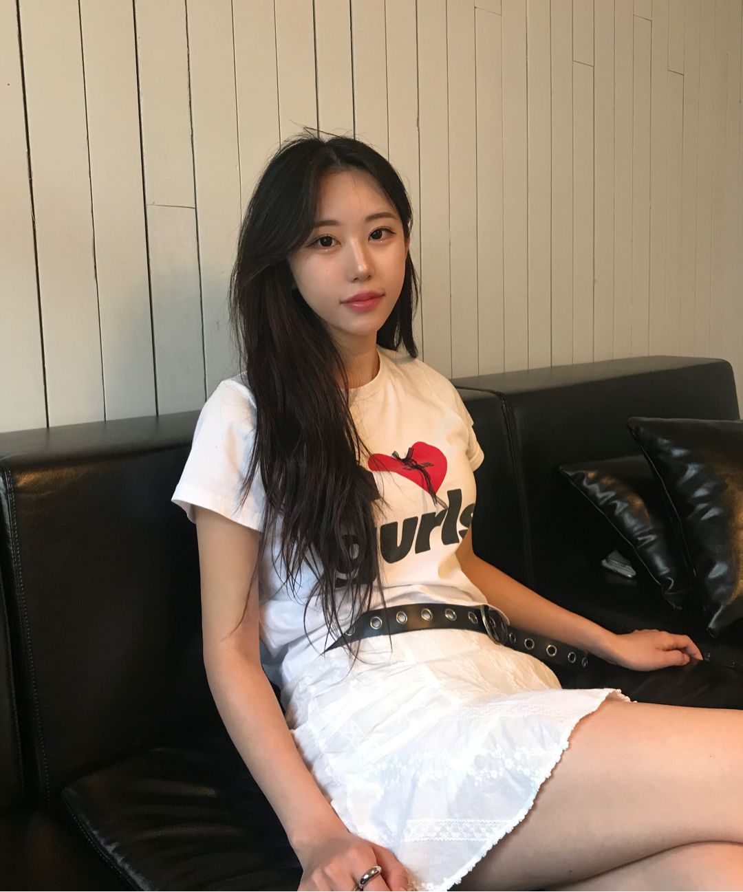 MUSINSA | ASIF CALIE CALIE GURLS T-SHIRT WHITE
