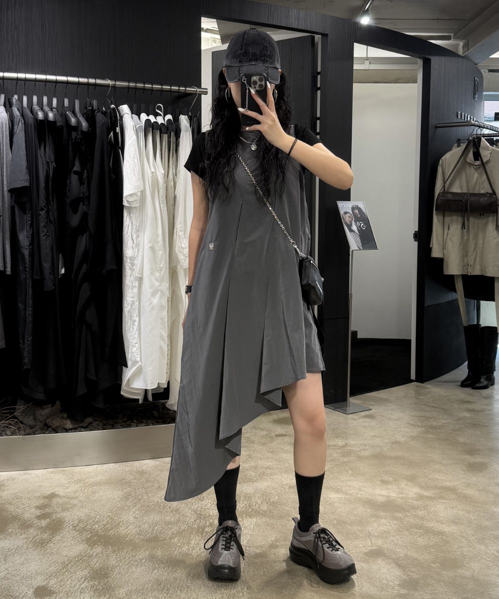 트리밍버드(TREEMINGBIRD) Glide Nylon Pintuck One-piece