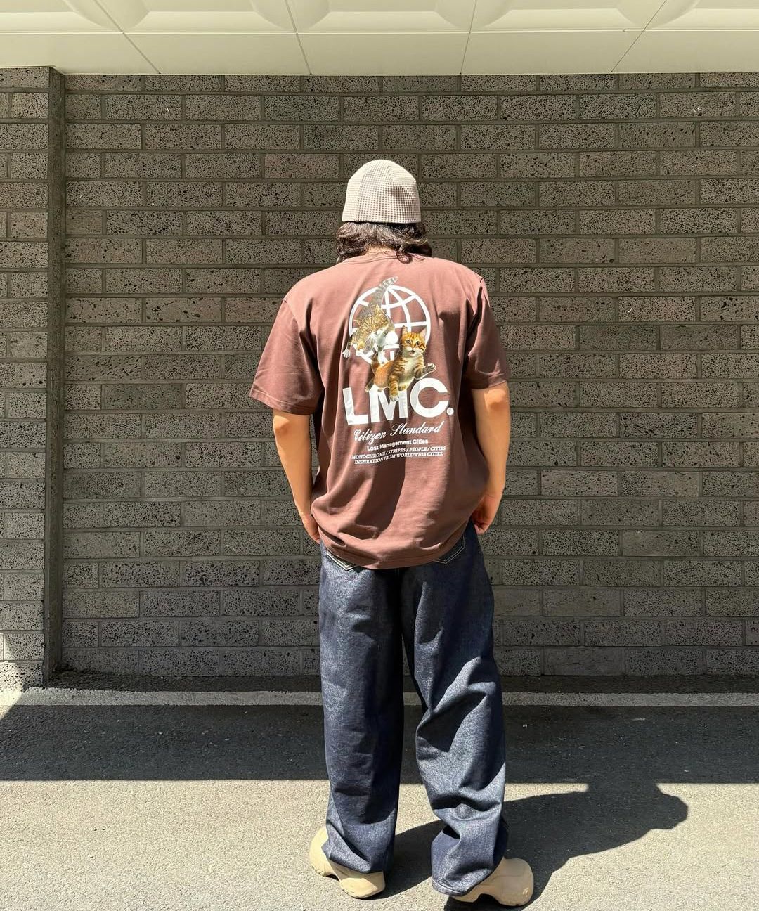 MUSINSA公式 | LMC FLYING CATS TEE black