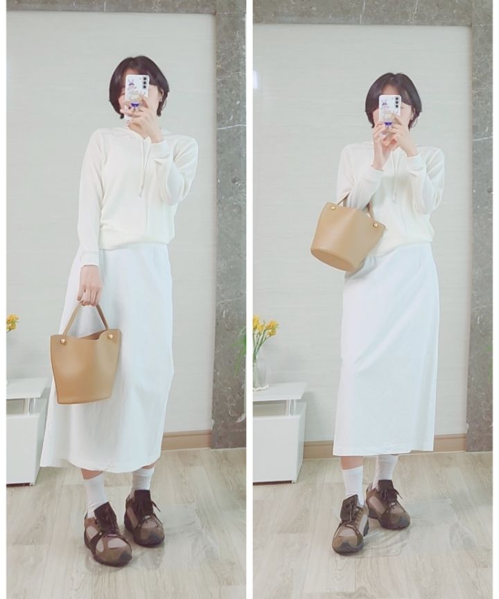 MUSINSA | NEGATIVE THREE Asymmetry Sneakers_Khaki Brown