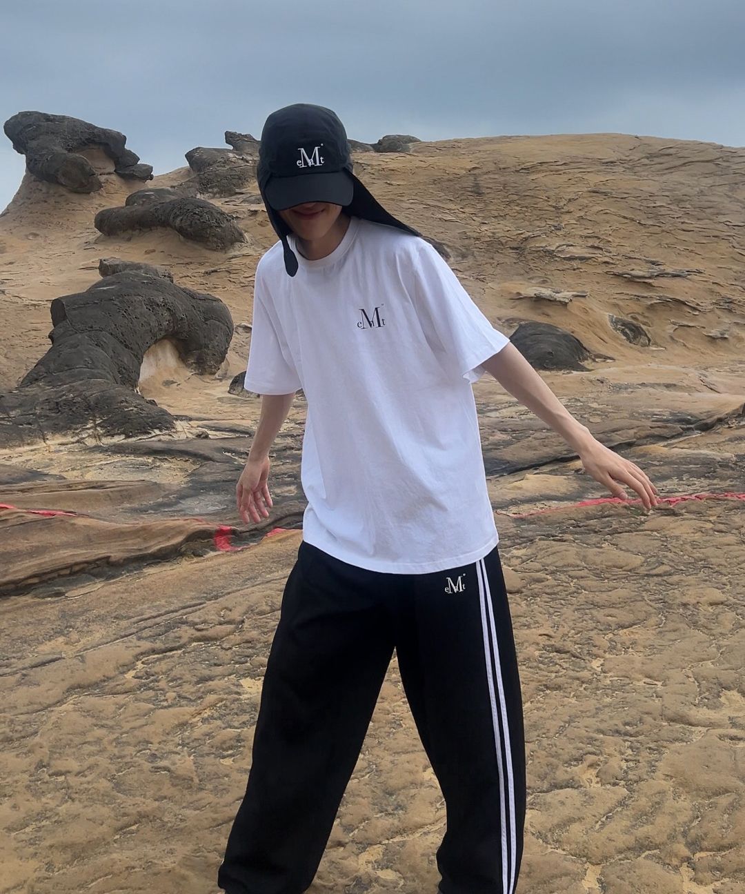 MUSINSA公式 | MUCENT Lakan Side Line String Wide Pants Unisex