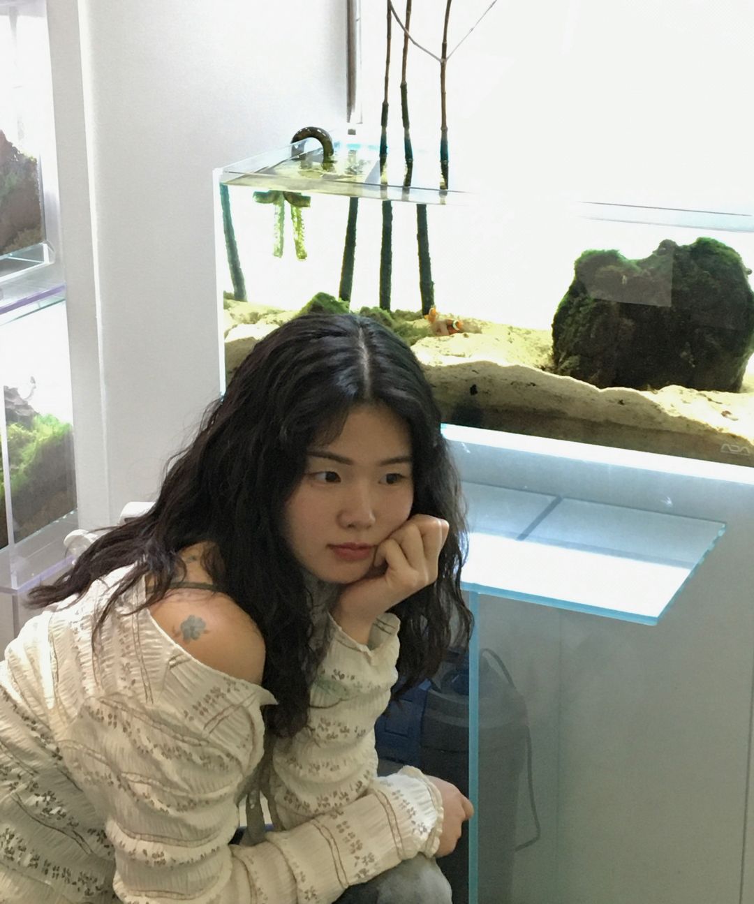 韓国商品/ROCKCAKE Pattern Punching Long sleeve MUSINSA | ROCKCAKE Pattern Punching Long sleeve - Ivory