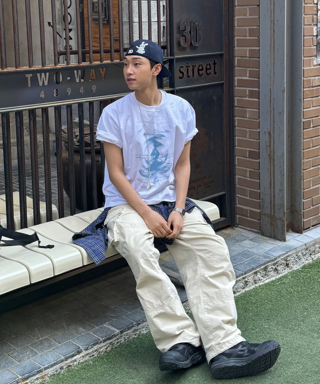 [SLOW ACID] Dune Wave Short Sleeve T-Shirt /追跡付 UNISEX】SLOW ACID／DUNE WAVE T | [公式]エーランド（ALAND）通販