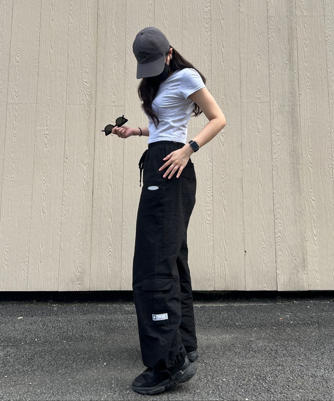 ★SCULPTOR★ Linen Cargo Jogger Pants Black SC23S418BK SCULPTOR® online store