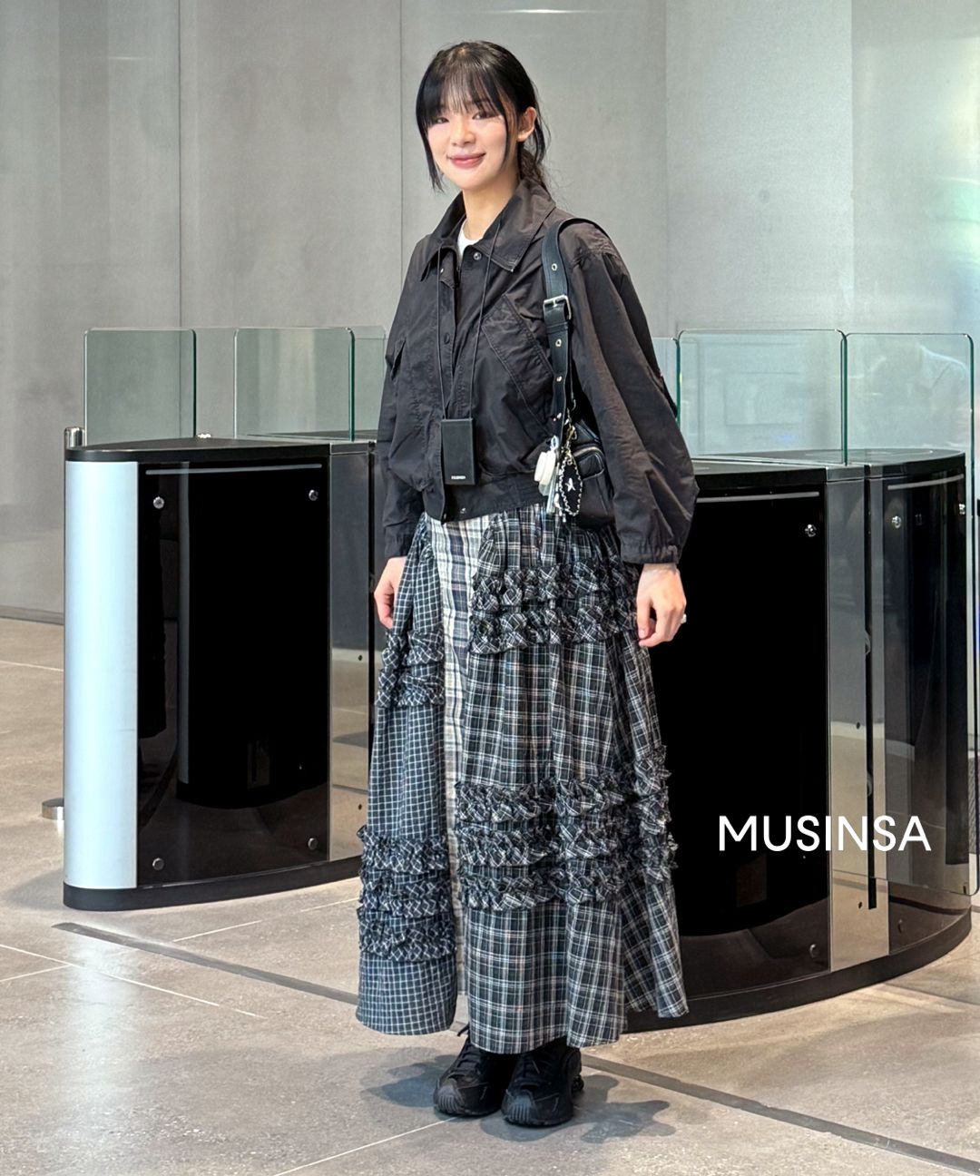 スカート AOPT UNBALANCE FRILL MAXI SKIRT - CHECK MUSINSA | AOPT UNBALANCE FRILL MAXI SKIRT - CHECK