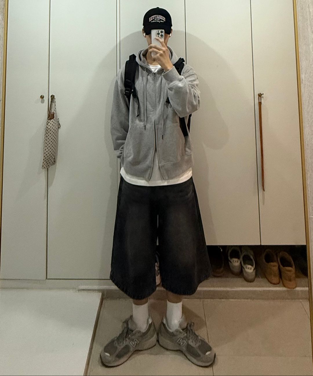 MUSINSA公式 | TOFFEE 2WAY SWEAT ZIP-UP HOODIE (MELANGE GRAY)