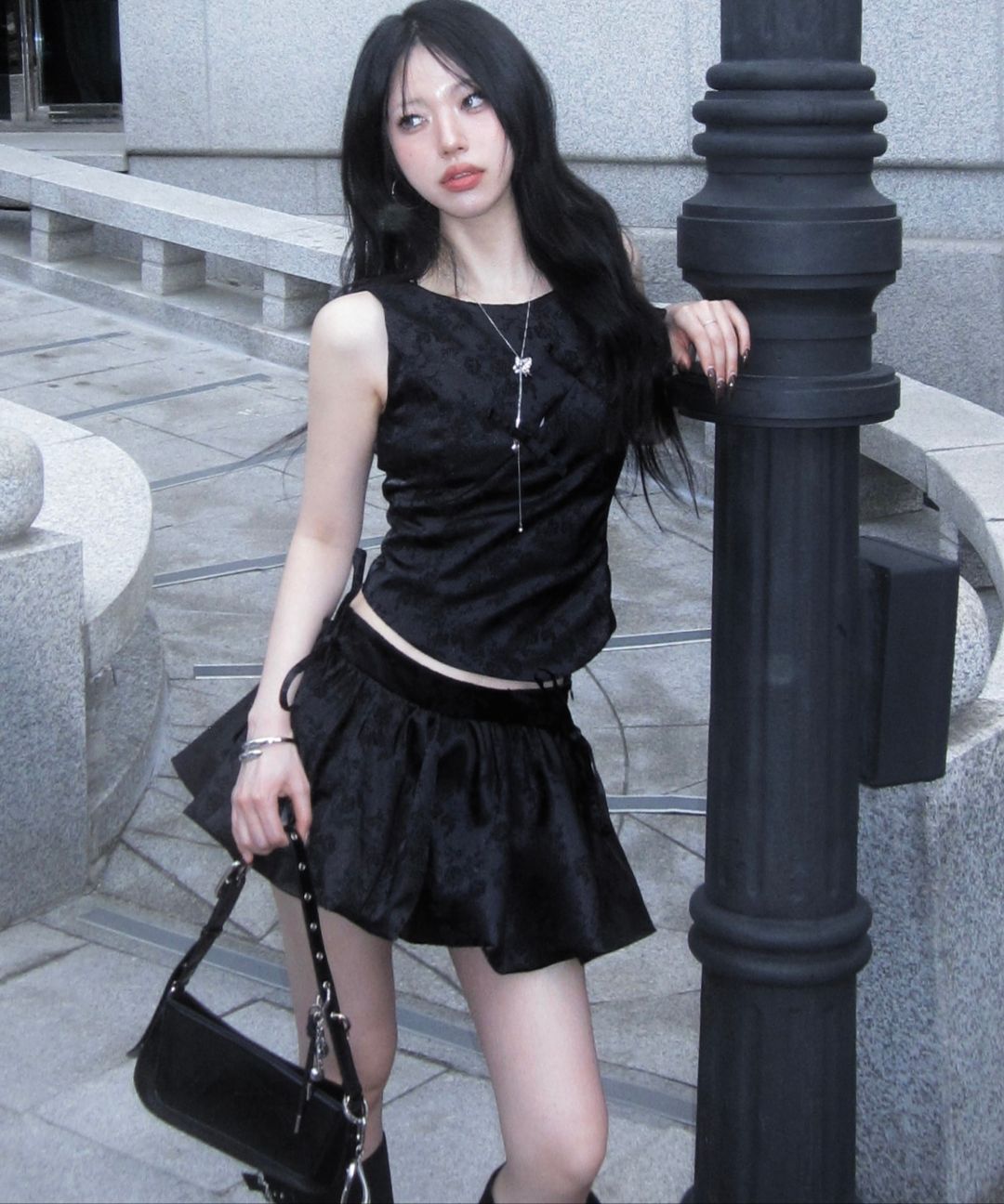●Kashiko●25SS Fairy Ribbon Bubble Skirt KASHIKO] Fairy Ribbon Bubble Skirt Checked – SellerWork