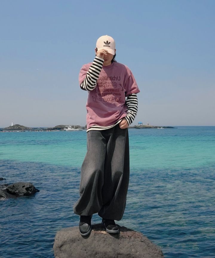 デニム・ジーパン NOT4NERD Extra Wide Balloon Pants Deep Blue PT078DB Extra Wide Balloon Pants - Deep Blue - NOT4NERD