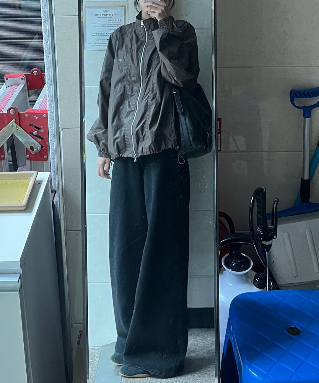 ★ MISEKI SEOUL★ Pocket denim wide pants CHARCOAL MSK24030 MUSINSA | MISEKI SEOUL Pocket denim wide pants BLACK