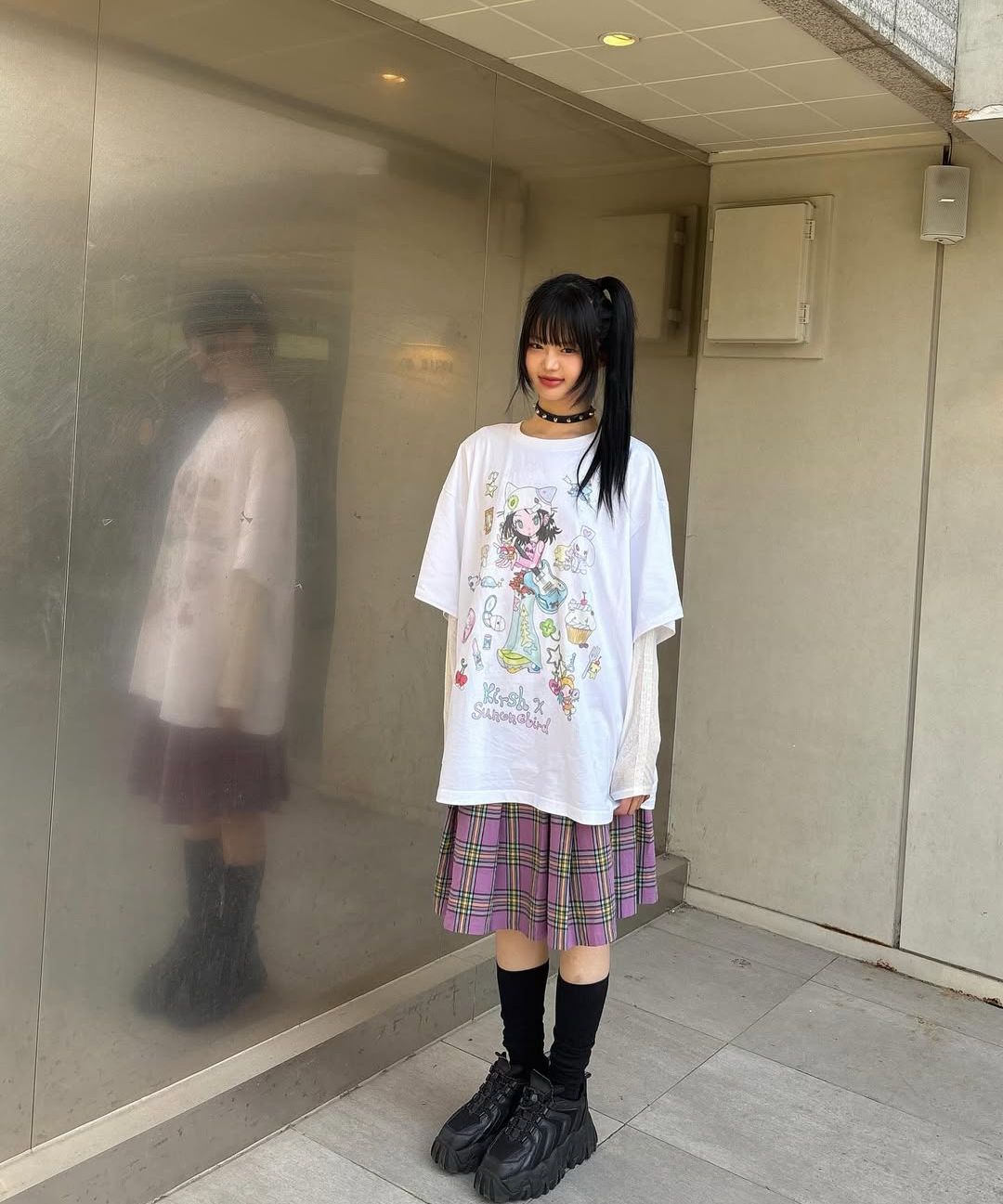 MUSINSA | KIRSH Kirsh x Sun One Bird Big Oversized Graphic T
