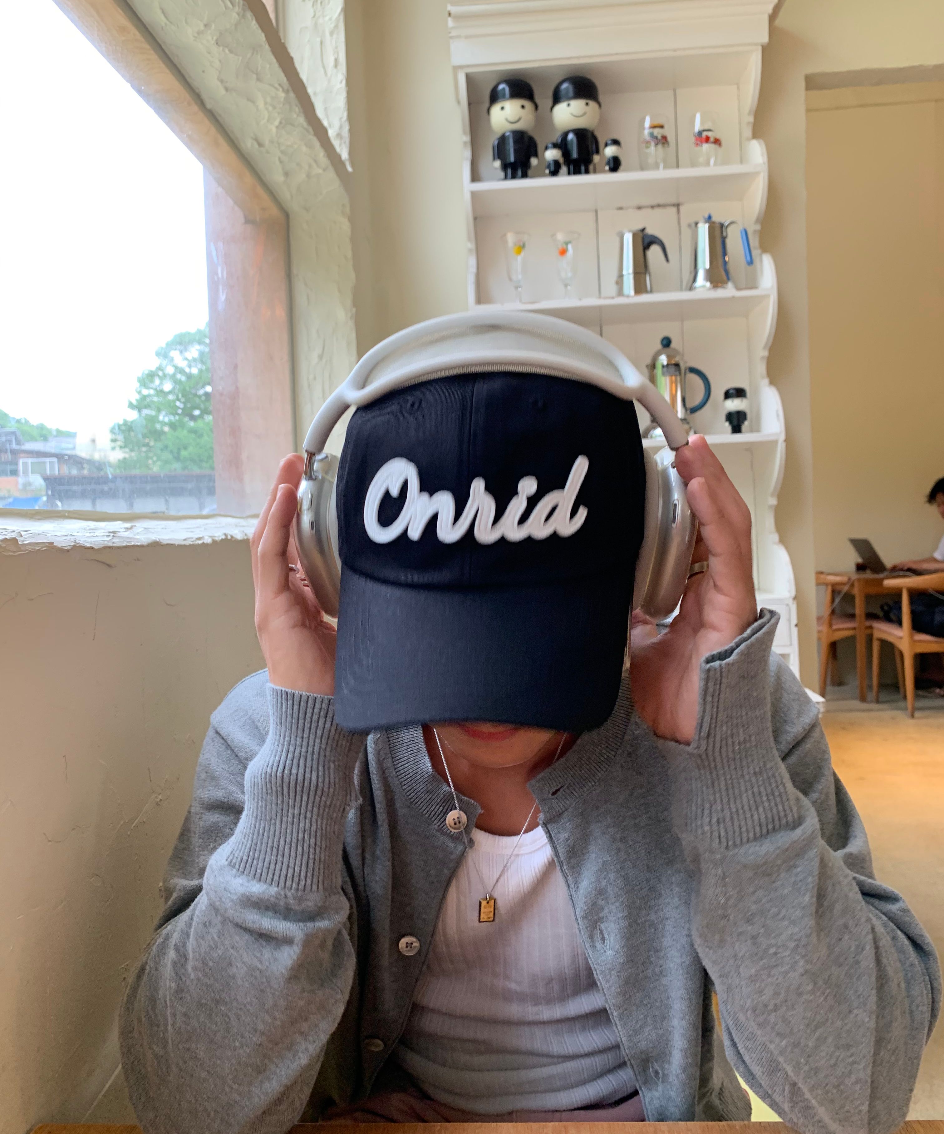 ONRIDPROJECT☆Applique Twill Logo Ball Cap Applique Twill Logo Ball Cap - Red - ONRID PROJECT | 60