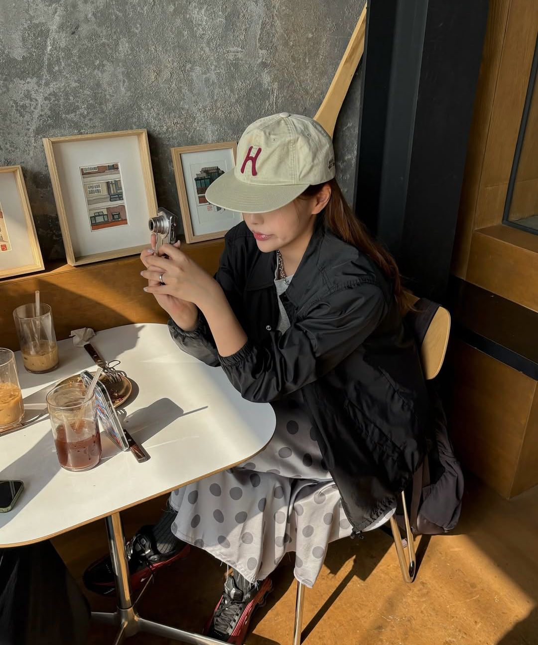 【HELLO SUNRISE】H Logo Cotton Relaxed Fit 6Panel Cap/追跡付 MUSINSA | HELLO SUNRISE H Logo Cotton Relaxed Fit 6Panel