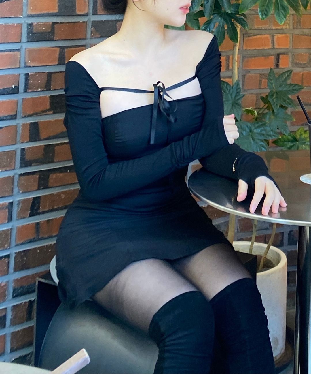 ワンピース Not your rose Fay bolero dress 4BNY354 MUSINSA | NOT YOUR ROSE Faye Bolero Dress (Black)