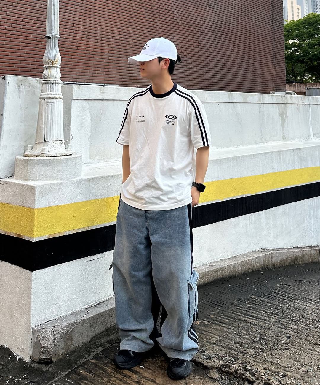 ★Urbandtype.★ Football Jersey T-Shirt Black UBDUTS002BK MUSINSA | URBANDTYPE Football Jersey T-shirt_Black