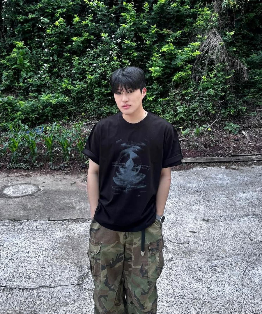 [SLOW ACID] Dune Wave Short Sleeve T-Shirt /追跡付 MUSINSA | SLOWACID Dune Wave Short Sleeve T-Shirt [Sand Beige]