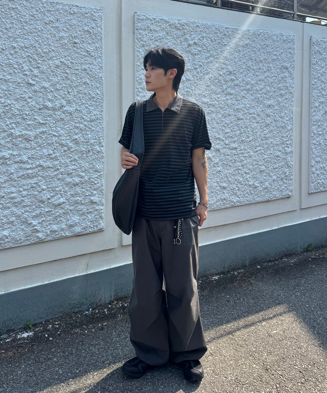 パンツ 999HUMANITY PARA EASY PANTS V2 MUSINSA | 999HUMANITY PARA EASY PANTS V2 (WASHED KHAKI)