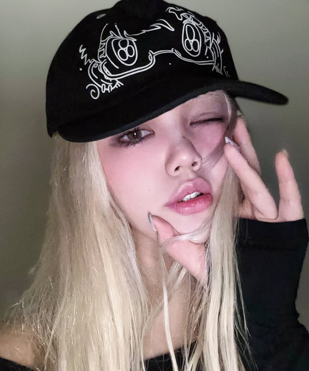 [KIRSH] KIRSH X SUNONEBIRD EYE GRAPHIC BALL CAP /追跡付 KIRSH X SUNONEBIRD EYE GRAPHIC BALL CAP (KIRSH/キャップ
