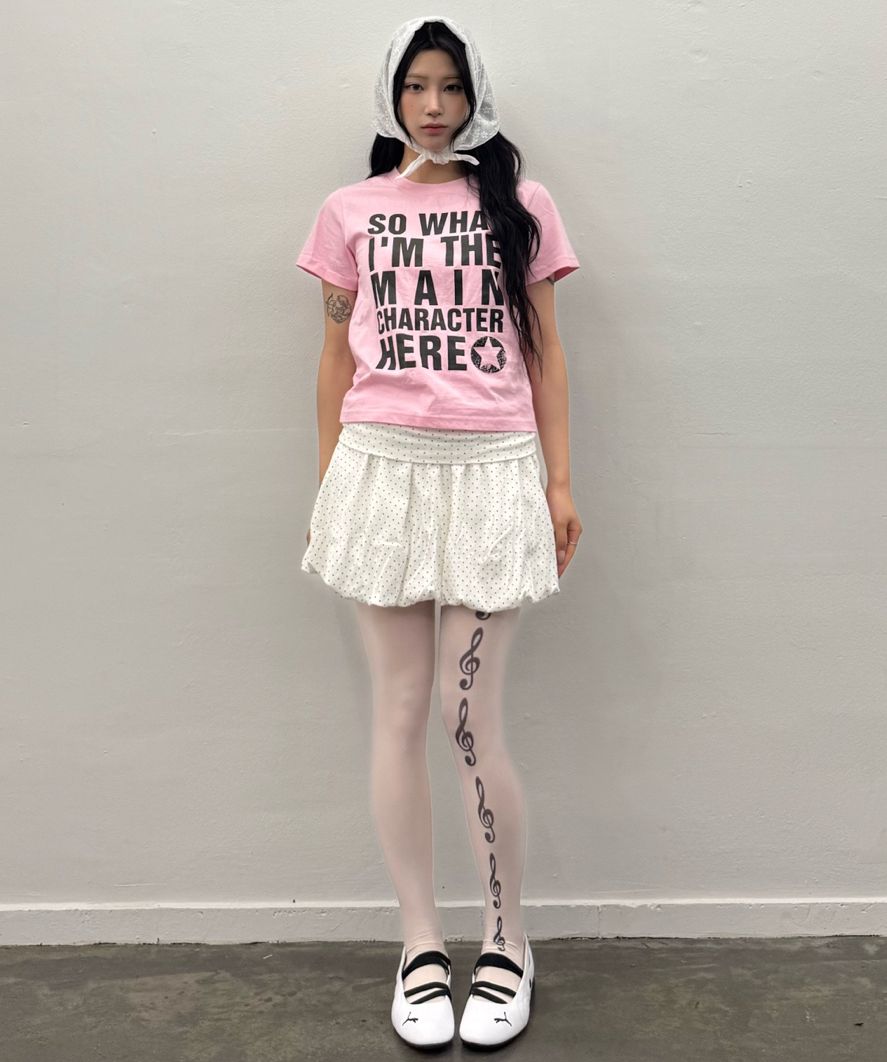 [LUV IS TRUE]★25SS★韓国人気★SM BALLOON SKIRT MUSINSA公式 | LUV IS TRUE SM BALLOON SKIRT(WHITE)