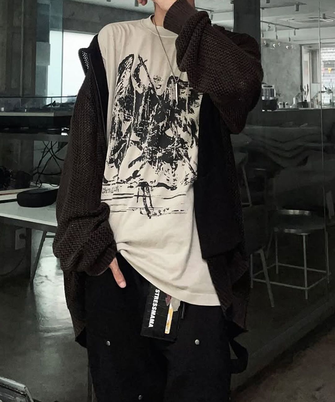 MUSINSA公式 | NOT4NERD Punishment Pigment T-Shirts - Beige