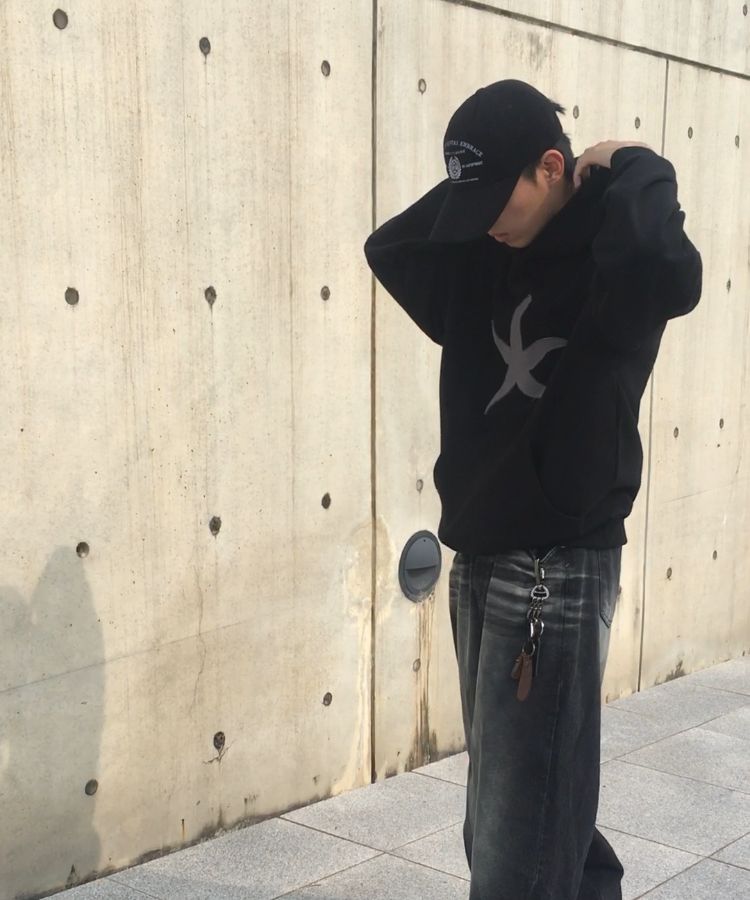 ◆25SS THE COLDEST MOMENT TCM vintage starfish hoodie/5色◆ MUSINSA | THE COLDEST MOMENT TCM vintage starfish hoodie (red)