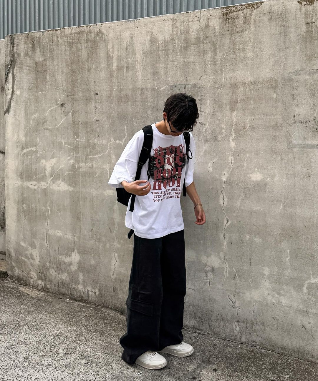 HOODHOOD ♥ 888 Angel Number Overfit T-shirt /追跡付 MUSINSA