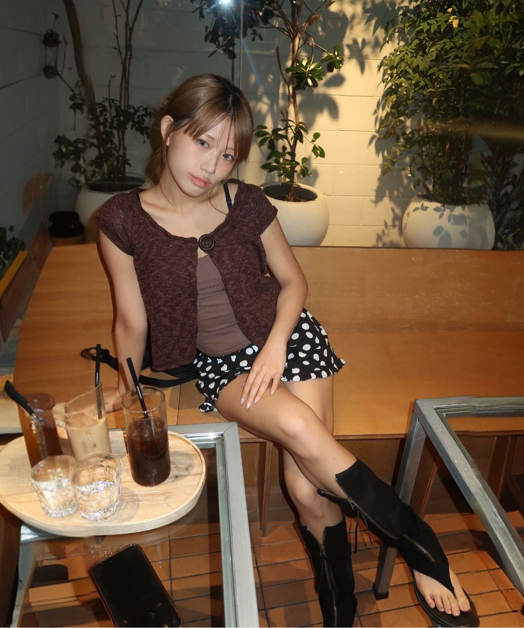 ★2025SS新作★EXPIRED GIRL★Polka Dot Frill Shorts MUSINSA | EXPIRED GIRL Polka Dot Frill Shorts Ivory