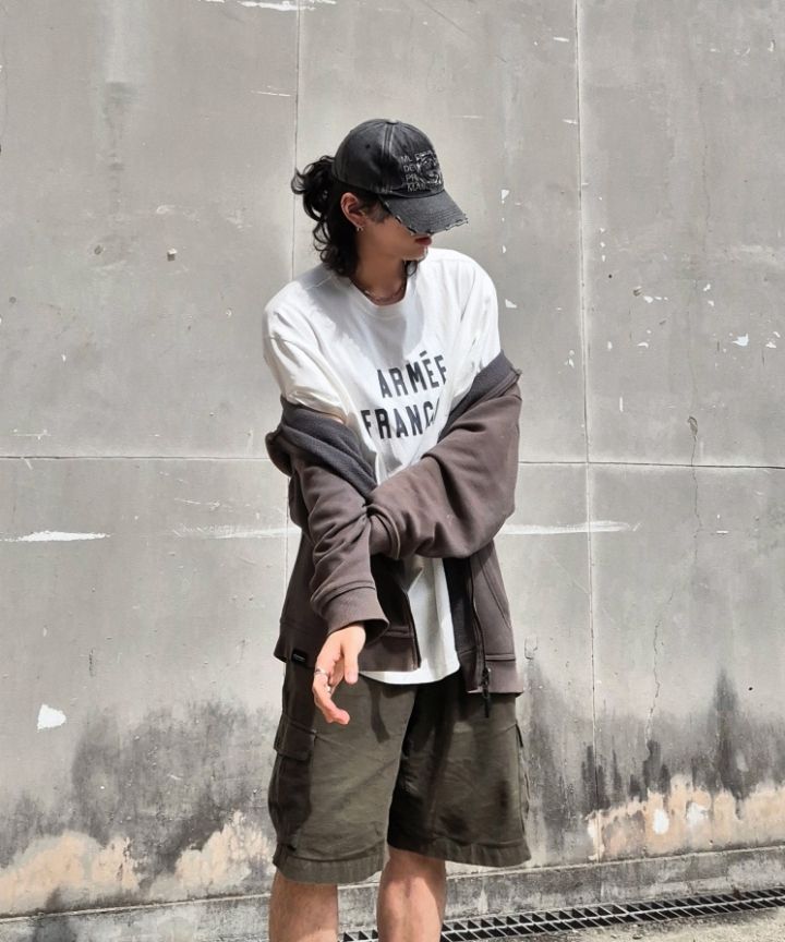 ●MILLO ARCHIVE● Core Denim Ball Cap Washed Black ML255WK Designer fashion, Seoul-fully created | W Concept
