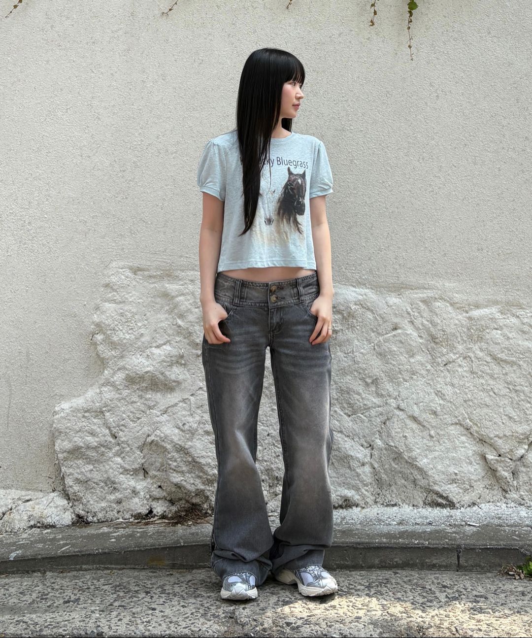 Tシャツ・カットソー [SCULPTOR] Kentucky Stud Baby Tee Beige SC25S263BE MUSINSA公式 | SCULPTOR Kentucky Stud Baby Tee Beige