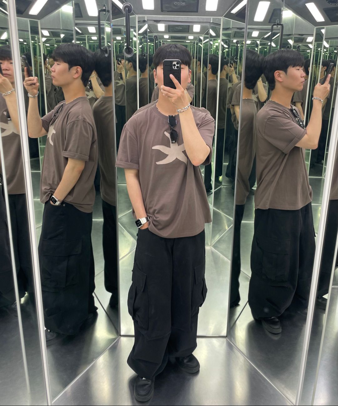 【THE COLDEST MOMENT】TCM vintage starfish T★男女兼用 MUSINSA公式 | THE COLDEST MOMENT TCM vintage starfish T (black)