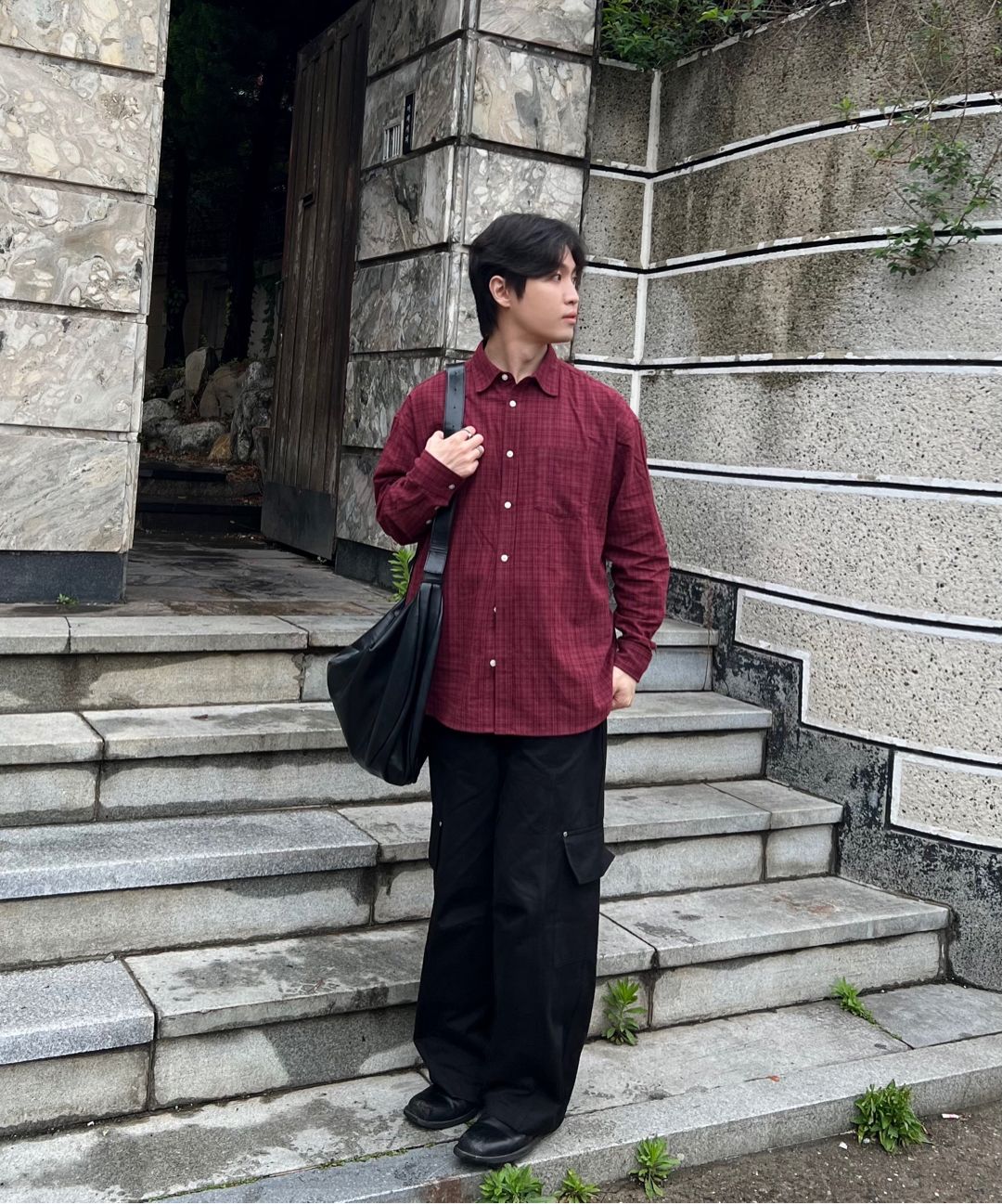 バッグ Musinsa drawfit stud hobo leather bag MUSINSA公式 | DRAW FIT [Draw Fit X Kang Stylist] Hobo