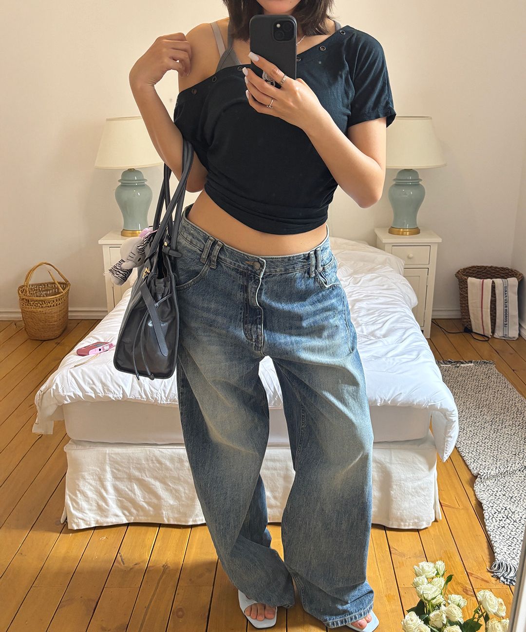 PLEASENOFOLLOW ■ 25Damaged Washing Wide Denim デニム MUSINSA公式 | PLEASENOFOLLOW 25Damaged Washing Wide Denim
