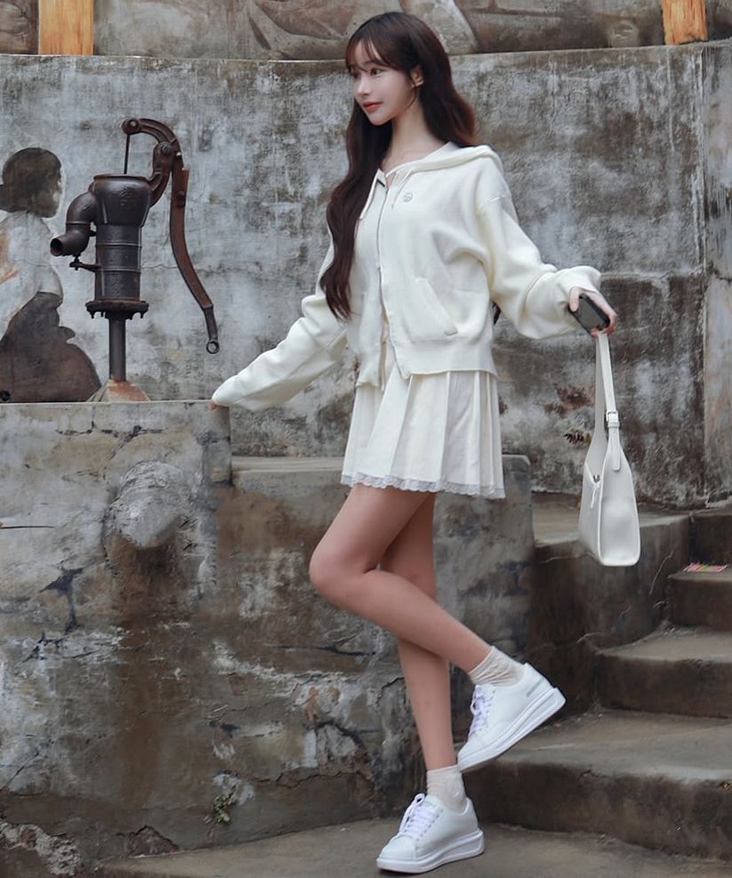 ミニスカート ZEROPLANET Airy Knit Skirt Pants IVORY Z25SSK04IV MUSINSA | ZEROPLANET IRI Knit Skirt Pants [IVORY]