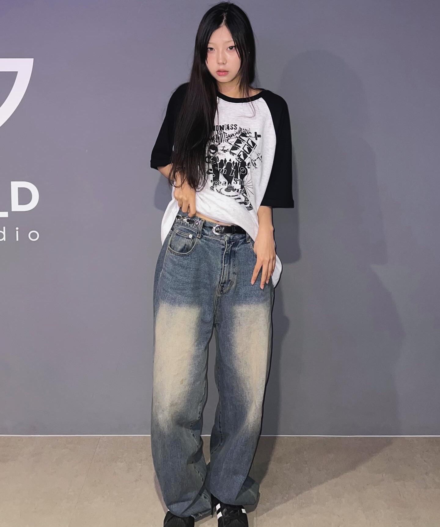 デニム・ジーパン [VIVA LA VIDA] Vintage Washed Wide Denim Pants MUSINSA | VIVA LA VIDA Vintage Washed Wide Denim Pants