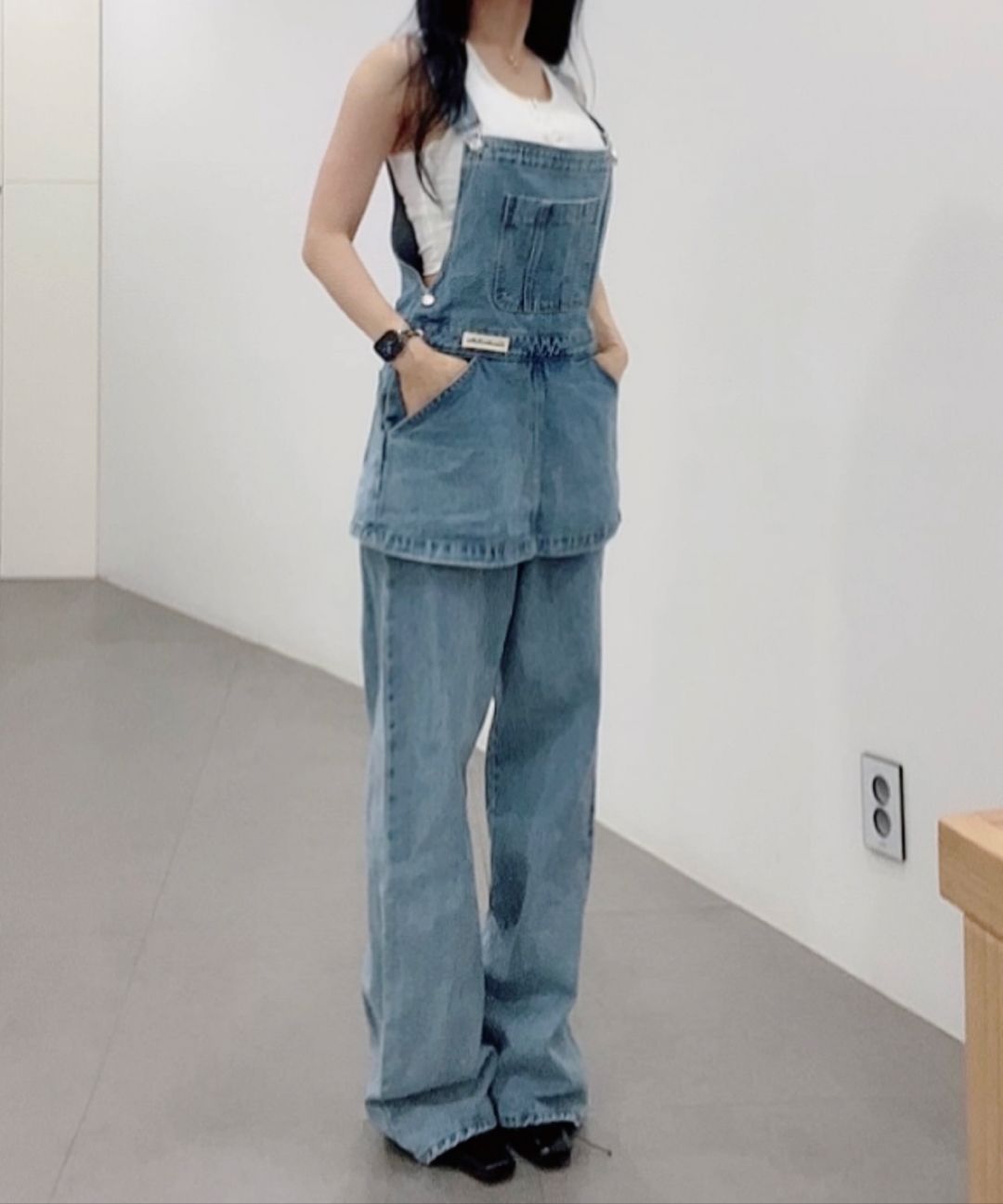SOMEWHERE BUTTER ♥ Combi Denim Overall /追跡付 Combi Denim Overall（その他パンツ）｜SOMEWHERE BUTTER.（サム